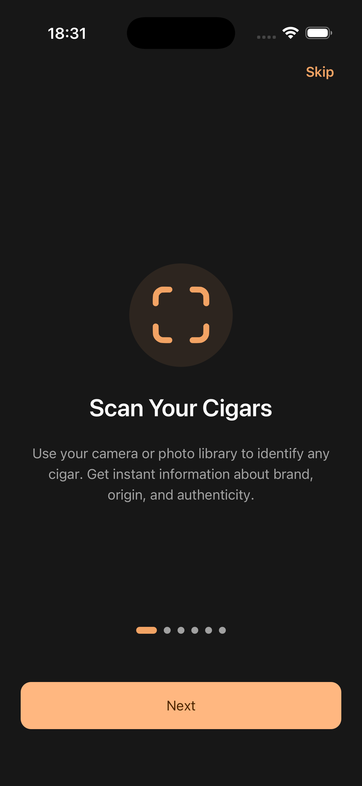 AI Cigar Scanner
